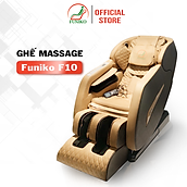 Ghế massage toàn thân Funiko F10 bảo hành 10 năm,con lăn di chuyển 3D massage thư giãn,trị liệu toàn thân