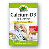 SUNLIFE Calcium+D3 - Made in Germany