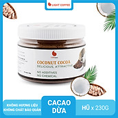 Cacao sữa dừa 3in1 thơm ngon , dạng hũ dễ bảo quản Light Cacao - 230g