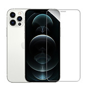 Miếng dán kính cường lực cho iPhone 12 Pro Max (6.7 inch) hiệu ANANK Nhật Bản Độ cứng 9H, Vát cạnh 2.5D, hạn chế bám vân tay, màn hình hiển thị Full HD - Hàng nhập khẩu