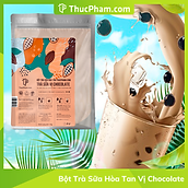 Bột Trà Sữa Hòa Tan ThucPham.com Vị Chocolate - 1kg - Thơm Ngon Vị Trà, Ngậy Vị Chocolate