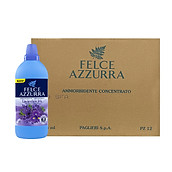 Thùng nước xả vải đậm đặc hương nước hoa Ý oải hương và diên vĩ Felce Azzurra 1.025L x 12