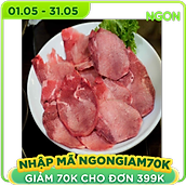 Chỉ bán HCM - Lưỡi Bò Úc- AUST Beef Tongue - 500gram