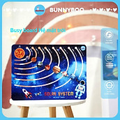 Busy board Hệ mặt trời đồ chơi xếp hình thông minh BUNNYBOO