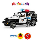 Xe Cảnh Sát Jeep Wranger Rubicon Bruder BRU02526