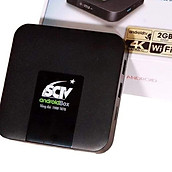 SCTV Android Box Cao cấp - Remote Voice Search- Giải trí không giới hạn