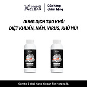 Dung dịch tạo khói Nano Xclean For Horeca-Diệt Khuẩn Khử Mùi Hôi, Mùi Mốc