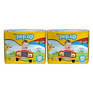 Combo 2 Gói Tã Quần Pep.up Vàng - Size M 22 Miếng Gói