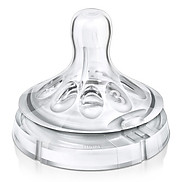 Núm Ty Philips Avent Mô Phỏng Tự Nhiên 3 Lỗ Vỉ Đôi - 653.27