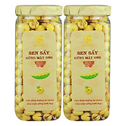 Combo 2 Hũ Sen Sấy Gừng Mật Ong Hải Long 230g Hũ