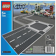 Mô Hình Lego City - Đường Thẳng Và Giao Lộ 7280 2 Mảnh Ghép