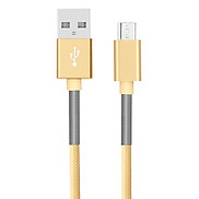 Dây Cáp Sạc Micro USB Bagi CB-MF10 Vàng - Hàng Chính Hãng