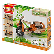 Mô Hình Engino ECO BUILDS - Xe Mô Tô Tàng Hình EB11