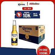 Thùng bia Corona Extra 330ml x 24 chai