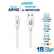 Dây Cáp Sạc Micro USB Anker PowerLine+ 0.9m - A8142 - Hàng Chính Hãng