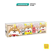 Khăn Giấy Bỏ Túi Watsons Velvety soft mini hankies Shibainc Fruity 3ply