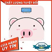 Cân Điện Tử Sức Khỏe Hình Chú Heo Xinh Xắn Dành Cho Gia Đình - Tiện Lợi