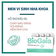 Viên ngậm Biogaia Prodentis Thụy Điển cân bằng Vi sinh vật, ngừa mảng bám