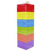 Boardgame Rút Gỗ Màu Jenga cỡ lớn 30cm