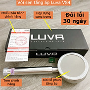 Vòi hoa sen tăng áp Luva VS4, tăng áp lực nước, hàng chính hãng