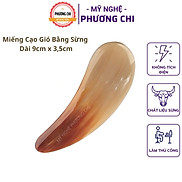 Miếng cạo gió massage mặt bằng sừng