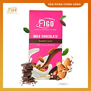 Kẹo Chocolate sữa nhân Dừa, Hạnh nhân, Hạt điều, hạt caca 50g 3 hộp Figo