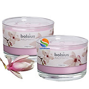 Combo 2 ly nến thơm tinh dầu Bolsius Magnolia 155g - hoa mộc lan