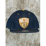 Nón Snapback Brooklyn Nets Denim Fitted Snapback