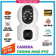 Camera trong nhà Wifi YOOSEE KÉP 6.0MP Không Dây Xem 2 Màn Hình Cùng Lúc