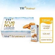 Thùng 48 hộp sữa hạt hạnh nhân TH True Nut 180ml 180ml x 48