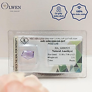 Viên đá thạch anh tím  Amethyst  thiên nhiên HA_G000525