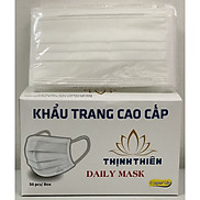 Khẩu Trang Y Tế 4 Lớp Thịnh Thiên Hộp 50 Cái - Màu Trắng