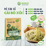 Mì Rau Củ Ăn Dặm Cải Bó Xôi Organic Anpaso 300g