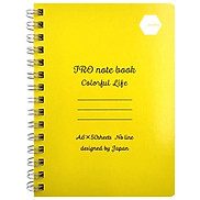 Sổ Lò Xo IRO Notebook Motto A6 100 Trang IRCN105-YE