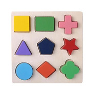 Combo Đồ chơi xếp khối montessori cho bé từ 1-3 tuổi Đồ chơi gỗ thông minh