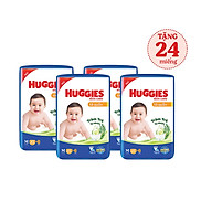 Combo 4 Tã bỉm quần HUGGIES SKINCARE gói JUMBO size M 42 +6 miếng