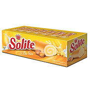 Bánh Bông Lan Cuộn Kem Vị Bơ Sữa Solite Hộp 360G-8934680042871