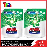 Combo 2 Túi Nước Giặt Ariel Matic Hương Nắng Mai 4.1kg túix2