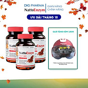 Combo 3 chai TPCN NattoEnzym Red Rice hỗ trợ giảm cholesterol