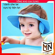 Mũ gội đầu chắn nước em bé che tai chống cay mắt thông minh Đồ dùng cho trẻ