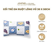 Gối Trẻ Em Ruột Lông Vũ Cao Cấp Khang Home