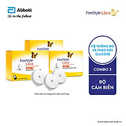 Combo 3 bộ cảm biến FreeStyle Libre Sử dụng cùng với đầu đọc cầm tay