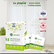 KHĂN Y TẾ Vệ Sinh Phụ Nữ DR.WET Giúp Làm Sạch, Khử Mùi Siêu Tiện Lợi