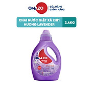 Chai Nước Giặt Xả Omazo Đậm Đặc Hương Lavender 2.4kg