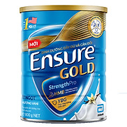 Thực phẩm dinh dưỡng y học Ensure Gold hương vani ít ngọt 800g 850g