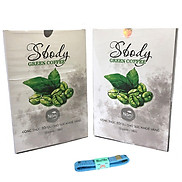 Nấm hỗ trợ Giảm Cân Sbody Green Coffee - Hộp 12 gói 180G