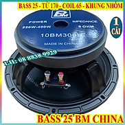 CỦ BASS 25 BM CHINA COIL 65MM TỪ 170 NHẬP KHẨU HÀNG CHÍNH HÃNG