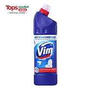 Nước Tẩy Bồn Cầu Vim Diệt Khuẩn Xanh Biển 880ML