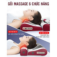 Gối massage Hồng ngoại kép đốt nóng kết hợp thảo dược BẢN 2 MẢNH