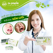 Gạc Rơ Lưỡi, Vệ Sinh Răng Miệng Cho Bé Dr Papie 1 hộp 30 gói